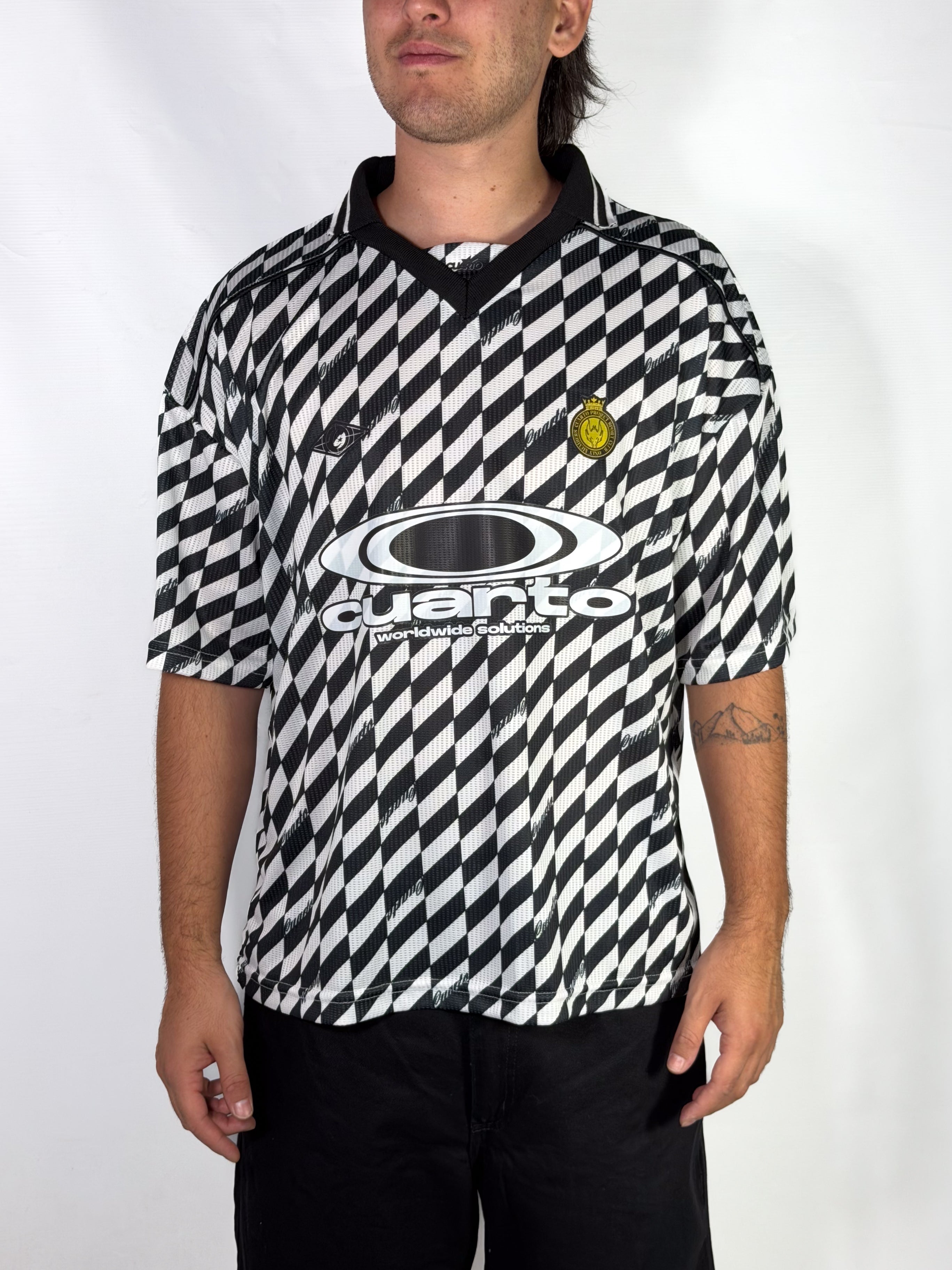 Jersey Graphic Black & White